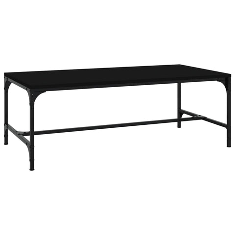 vidaXL Couchtisch Schwarz 100x50x35 cm Holzwerkstoff