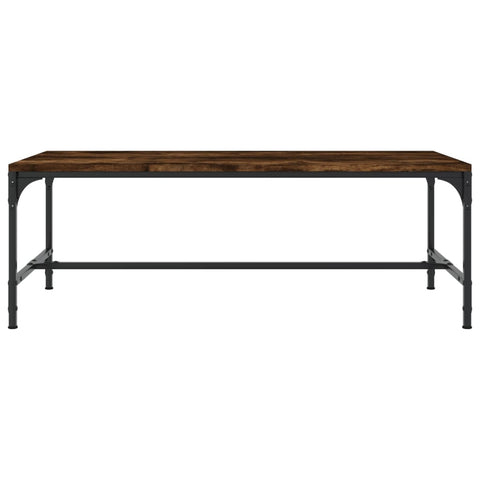 vidaXL Couchtisch Räuchereiche 100x50x35 cm Holzwerkstoff