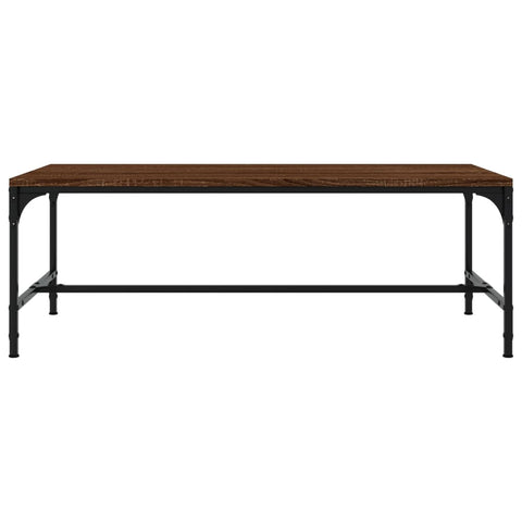 Couchtisch Braun Eichen-Optik 80x50x35 cm Holzwerkstoff