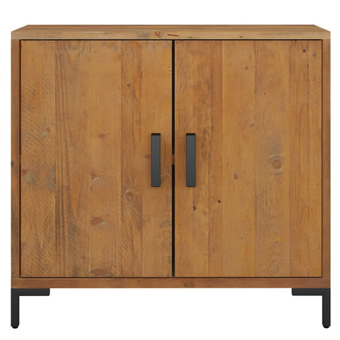 Sideboard Braun 75x35x70 cm Massivholz Kiefer