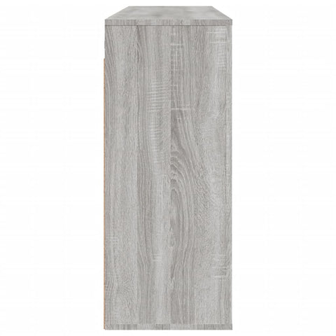 vidaXL Wandschrank Grau Sonoma 80x33x80 cm Holzwerkstoff