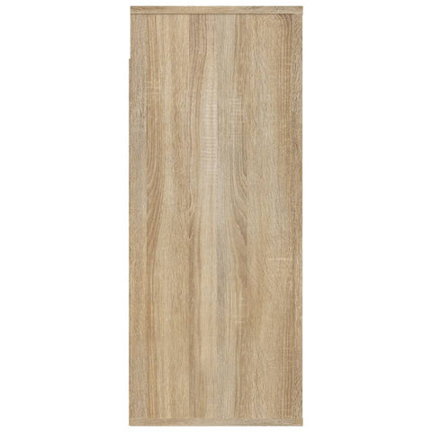 vidaXL Wandschrank Sonoma-Eiche 80x33x80 cm Holzwerkstoff