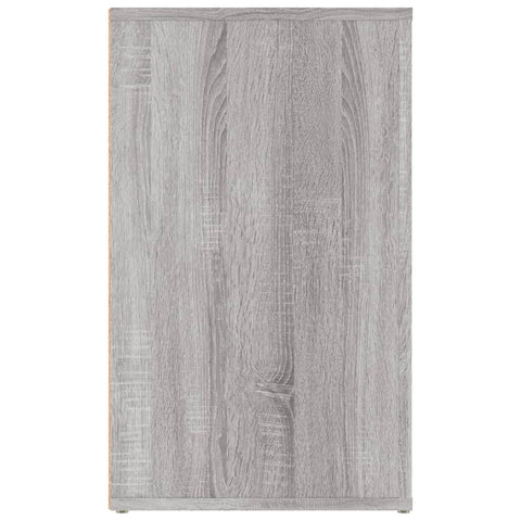 vidaXL Nachttisch Grau Sonoma 50x36x60 cm Holzwerkstoff