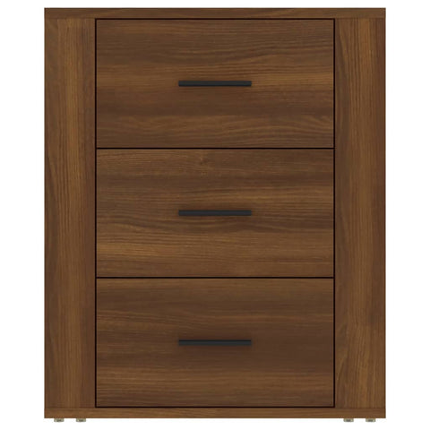 vidaXL Nachttisch Braun Eichen-Optik 50x36x60 cm Holzwerkstoff