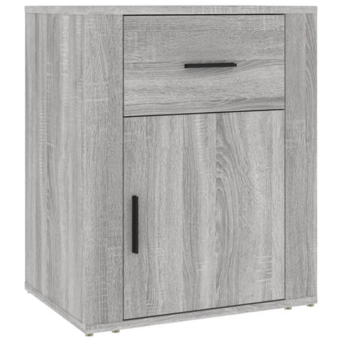 vidaXL Nachttisch Grau Sonoma 50x36x60 cm Holzwerkstoff