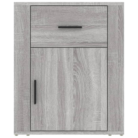 vidaXL Nachttisch Grau Sonoma 50x36x60 cm Holzwerkstoff