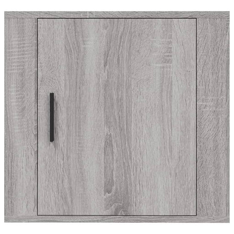 vidaXL Wand-Nachttische 2 Stk. Grau Sonoma 50x30x47 cm