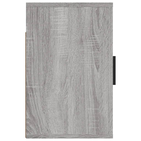 vidaXL Wand-Nachttische 2 Stk. Grau Sonoma 50x30x47 cm