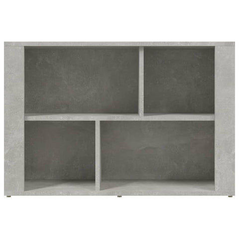 vidaXL Sideboard Betongrau 80x30x54 cm Holzwerkstoff