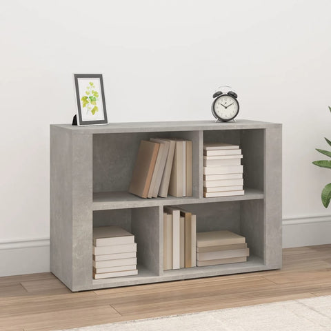 vidaXL Sideboard Betongrau 80x30x54 cm Holzwerkstoff