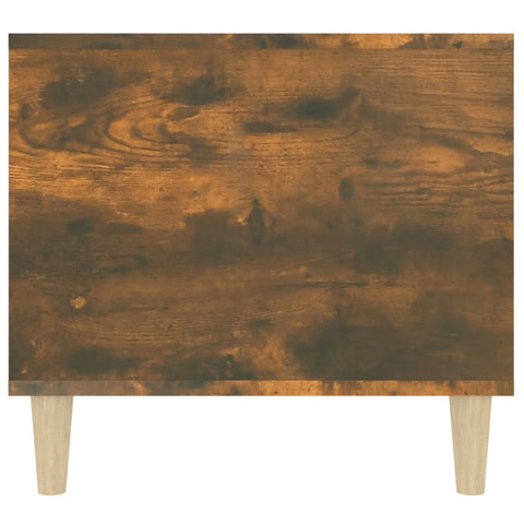 vidaXL Couchtisch Räuchereiche 90x49x45 cm Holzwerkstoff