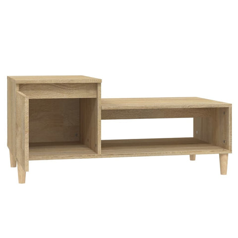 vidaXL Couchtisch Sonoma-Eiche 100x50x45 cm Holzwerkstoff