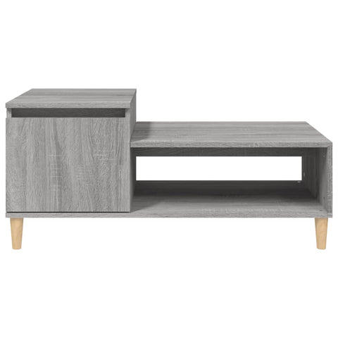 vidaXL Couchtisch Grau Sonoma 100x50x45 cm Holzwerkstoff