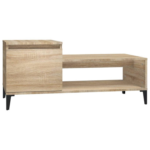 vidaXL Couchtisch Sonoma-Eiche 100x50x45 cm Holzwerkstoff