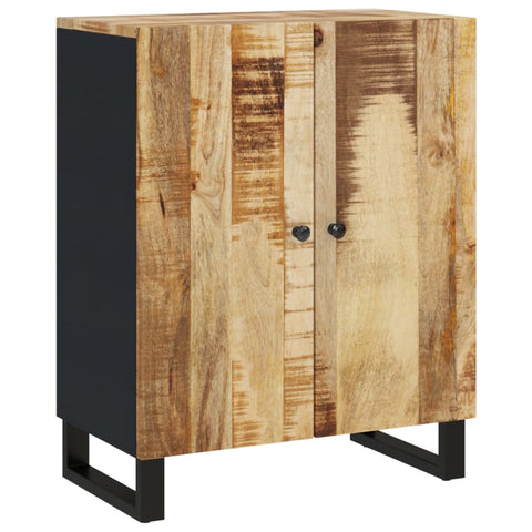 vidaXL Sideboards 3 Stk. Raues Mangoholz