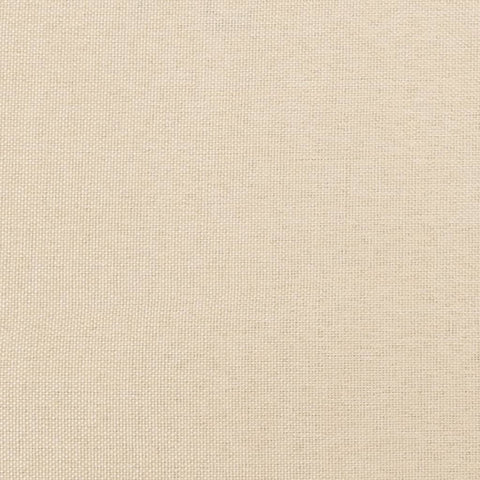 Bettgestell ohne Matratze Creme 160x200 cm Stoff