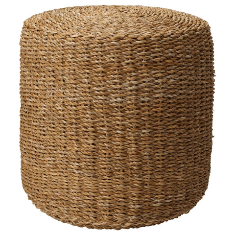 Home&Styling Pouf Rund Natur Ø40x38 cm Seegras