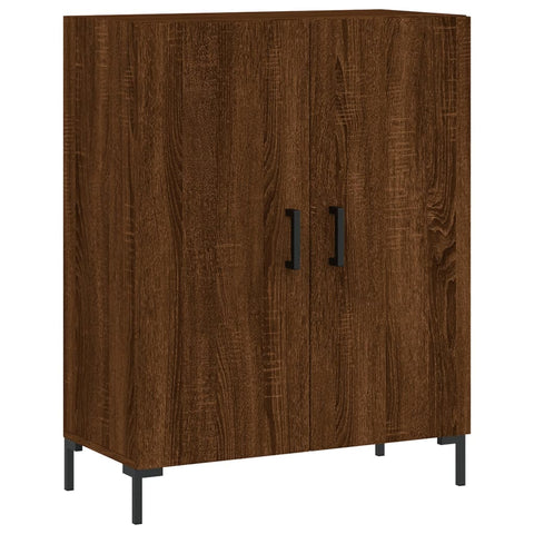 vidaXL Highboard Braun Eichen-Optik 69,5x34x180 cm Holzwerkstoff