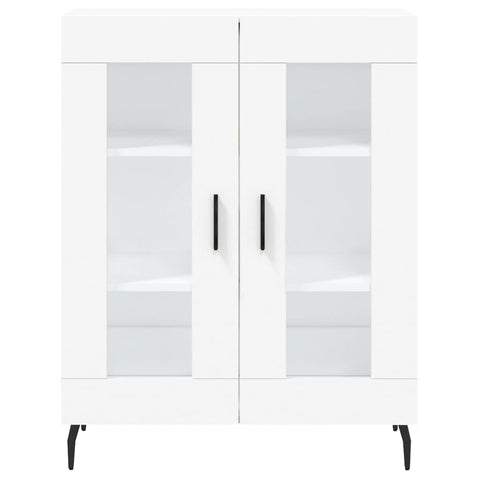 vidaXL Highboard Weiß 69,5x34x180 cm Holzwerkstoff