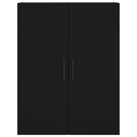 vidaXL Highboard Schwarz 69,5x34x180 cm Holzwerkstoff