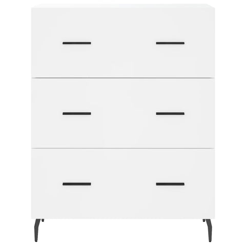 vidaXL Highboard Weiß 69,5x34x180 cm Holzwerkstoff