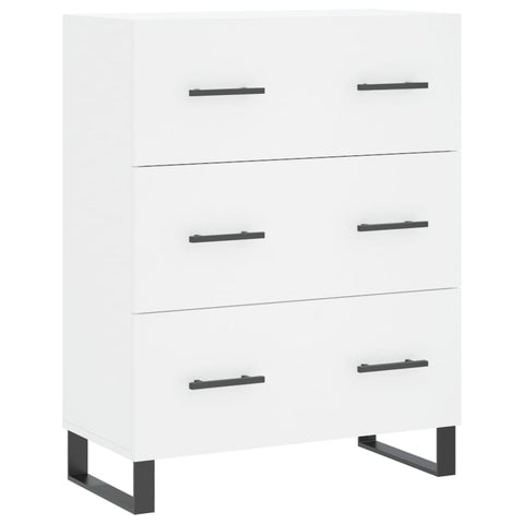 vidaXL Highboard Weiß 69,5x34x180 cm Holzwerkstoff