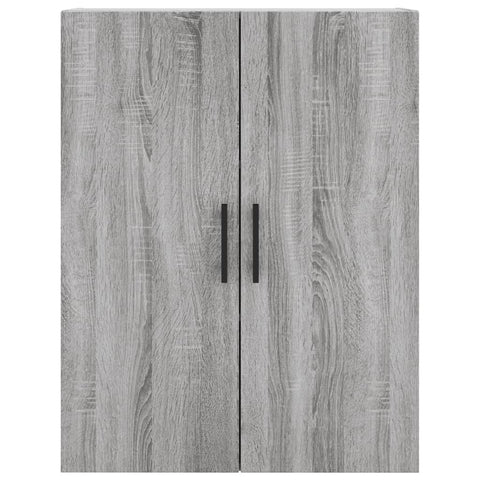 vidaXL Highboard Grau Sonoma 69,5x34x180 cm Holzwerkstoff