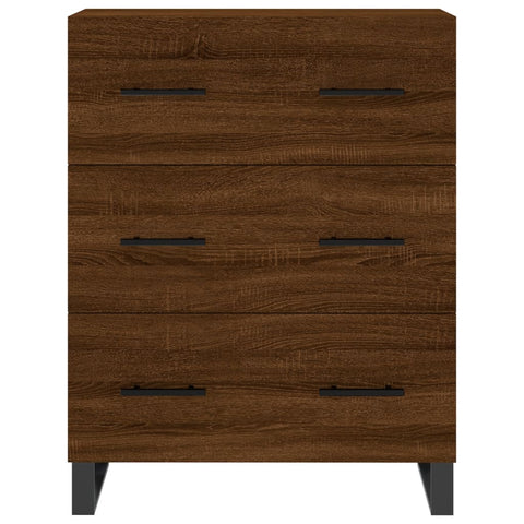 vidaXL Highboard Braun Eichen-Optik 69,5x34x180 cm Holzwerkstoff