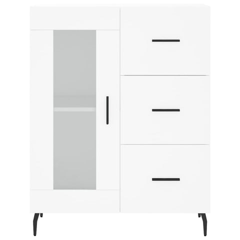 vidaXL Highboard Weiß 69,5x34x180 cm Holzwerkstoff