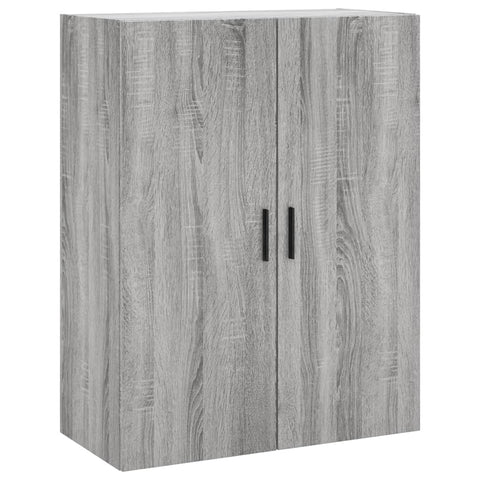 vidaXL Highboard Grau Sonoma 69,5x34x180 cm Holzwerkstoff