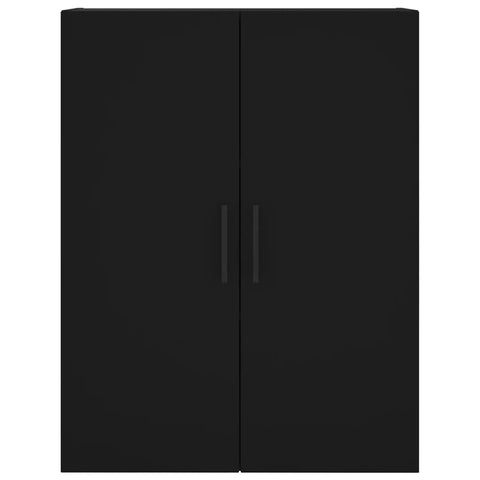 vidaXL Highboard Schwarz 69,5x34x180 cm Holzwerkstoff