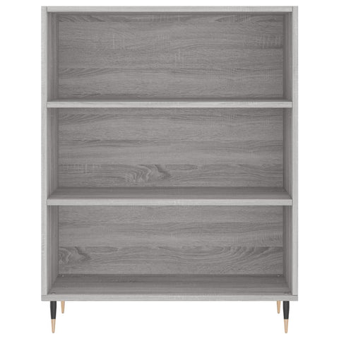 vidaXL Highboard Grau Sonoma 69,5x34x180 cm Holzwerkstoff