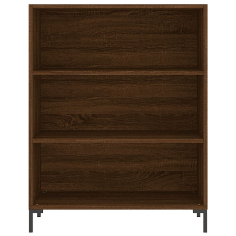 vidaXL Highboard Braun Eichen-Optik 69,5x34x180 cm Holzwerkstoff