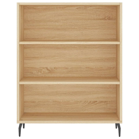 vidaXL Highboard Sonoma-Eiche 69,5x34x180 cm Holzwerkstoff