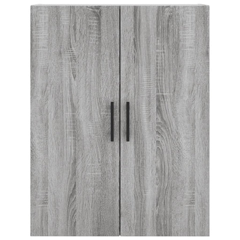 vidaXL Highboard Grau Sonoma 69,5x34x180 cm Holzwerkstoff