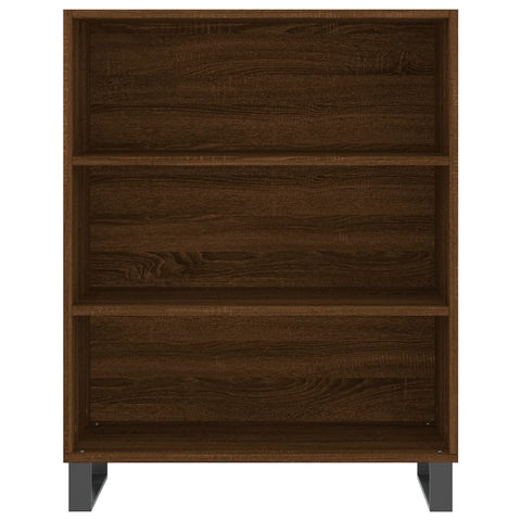 vidaXL Highboard Braun Eichen-Optik 69,5x34x180 cm Holzwerkstoff