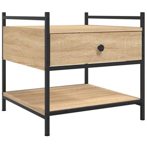 vidaXL Couchtisch Sonoma-Eiche 50x50x50 cm Holzwerkstoff