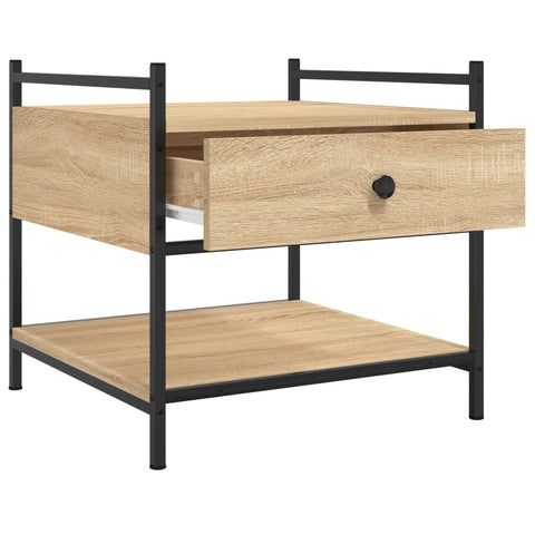 vidaXL Couchtisch Sonoma-Eiche 50x50x50 cm Holzwerkstoff