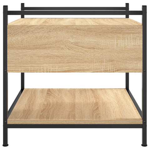 vidaXL Couchtisch Sonoma-Eiche 50x50x50 cm Holzwerkstoff