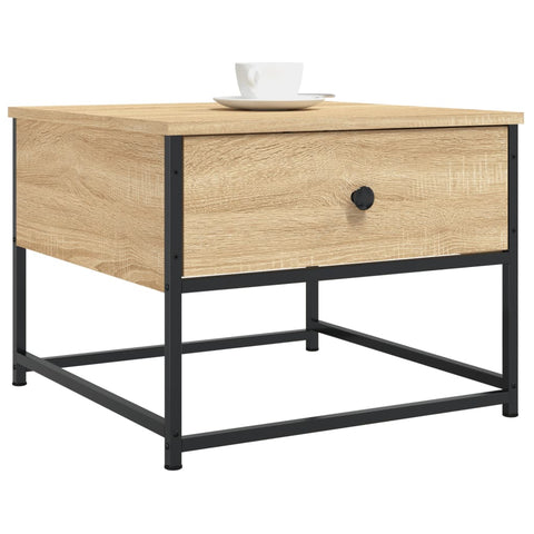 vidaXL Couchtisch Sonoma-Eiche 51x51x40 cm Holzwerkstoff