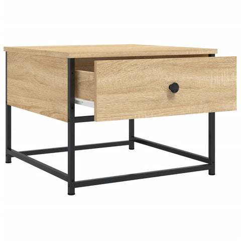 vidaXL Couchtisch Sonoma-Eiche 51x51x40 cm Holzwerkstoff