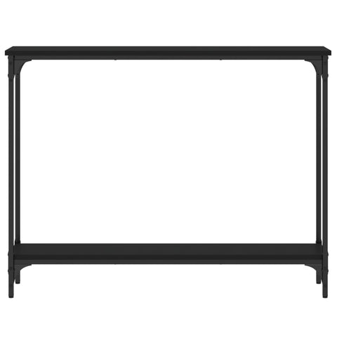 vidaXL Konsolentisch Schwarz 100x22,5x75 cm Holzwerkstoff