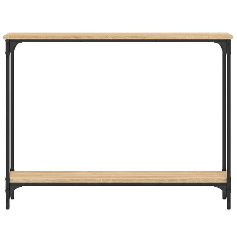 vidaXL Konsolentisch Sonoma-Eiche 100x22,5x75 cm Holzwerkstoff