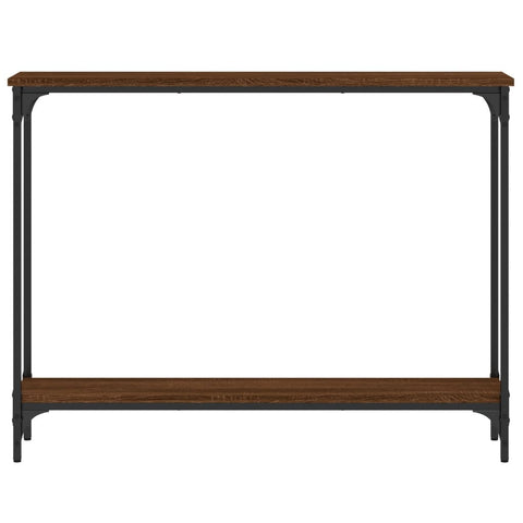 vidaXL Konsolentisch Braun Eichen-Optik 100x22,5x75 cm Holzwerkstoff