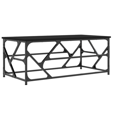 vidaXL Couchtisch Schwarz 100x50x40 cm Holzwerkstoff