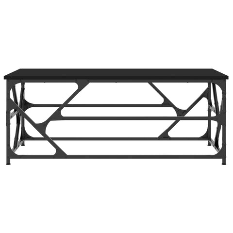 vidaXL Couchtisch Schwarz 100x50x40 cm Holzwerkstoff