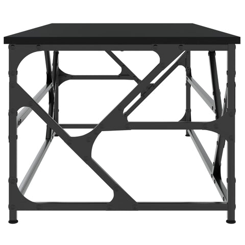 vidaXL Couchtisch Schwarz 100x50x40 cm Holzwerkstoff