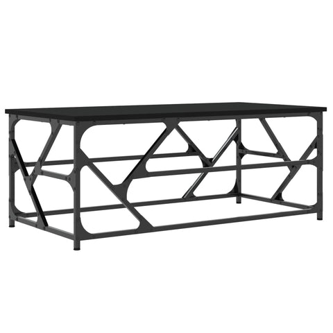 vidaXL Couchtisch Schwarz 100x50x40 cm Holzwerkstoff