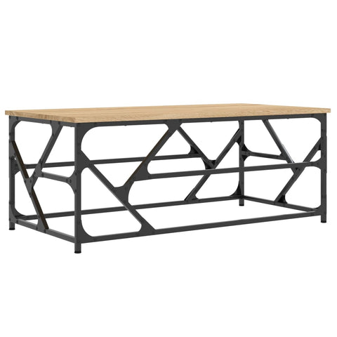 vidaXL Couchtisch Sonoma-Eiche 100x50x40 cm Holzwerkstoff