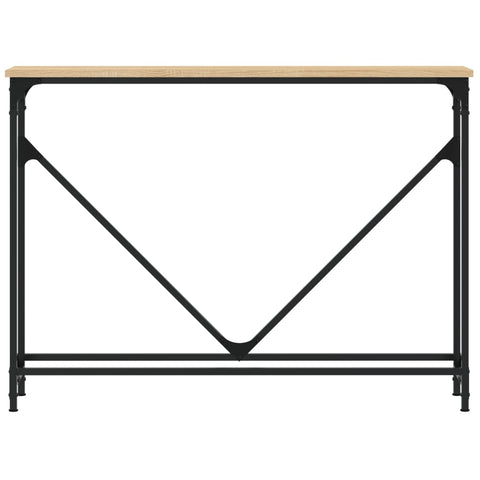 vidaXL Konsolentisch Sonoma-Eiche 102x22,5x75 cm Holzwerkstoff